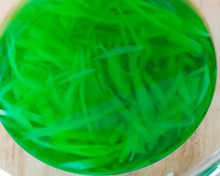 Cendol pepaya muda (flourless) - Step 2