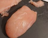 Une image de l'étape 1 de Poulet aux oignons.