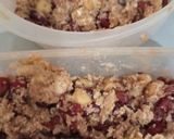 Gazdagon 🍎🍐🍒 fahéjas gyümölcsös házilag rétes (🍐 körte alma 🍎 cseresznye 🍒) recept fázis 2 fotója