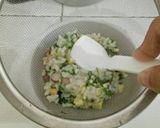 Foto langkah ke 4 dari resep MPASI 4* Bubur nasi salmon bayam (6 bulan).