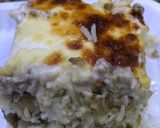 صورة لخطوة 15 من وصفة صينية الأرز باللحم المفروم