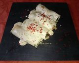 Foto del paso 5 de la receta Canelones de espinacas, setas y gambas