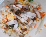 รูปขั้นตอนการทำที่ 1 ของ ข้าวผัดหมูกรอบพริกเกลือ