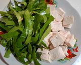 Foto langkah ke 2 dari resep Tumis Daun Mangkokan.