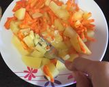 Foto langkah ke 2 dari resep Selimut Sayur Ngumpet (vegetable roll).