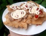Hình bước làm 2 của món Xôi chiên mạng nhện
