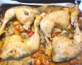Foto del paso 7 de la receta: Pollo asado con leche de coco, yakiniku, lima y mermelada de albaricoque