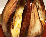 Foto del paso 18 de la receta: Berenjena rellena al horno, con salsa de picadillo de tomate y queso