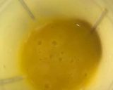 A picture of step 4 of Aam panna with jaggery.