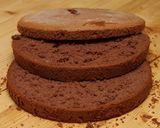 Tejszínes csokoládétorta recept fázis 1 fotója
