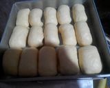 Foto langkah ke 7 dari resep Roti Susu Keju (ga pake keju) SUPER LEMBUT EMPUK MENUL BERSERAT + TIPS.