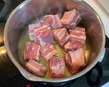 Foto del paso 1 de la receta: Judías blancas con costillas, calabaza y kale