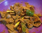Foto langkah ke 3 dari resep Rendang Daging Kacang Merah.