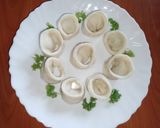 A picture of step 3 of Wonton soup 🍲.