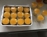 A picture of step 6 of Eggless Mango Mousse.