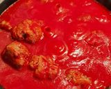 Une image de l'étape 5 de Polpette et spaghettis.