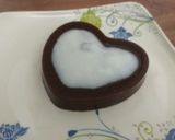 Foto langkah ke 3 dari resep Pudding coklat with fla.