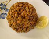 A picture of step 3 of Masaledar Moong.