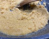 A picture of step 2 of Adadiya with jaggery.