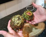 Foto del paso 1 de la receta: Alcauciles a la Romana (Carciofi a la Romana)