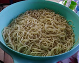 Foto del paso 1 de la receta: Spaguetti a la hawaiana