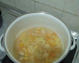 Foto langkah ke 4 dari resep Cream Soup Ayam Jagung.