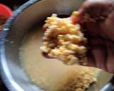 A picture of step 1 of Moong pakoda.