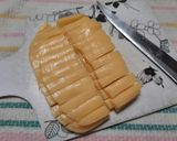 Foto del paso 7 de la receta: Tarta de champiñones con queso y otra con jamón