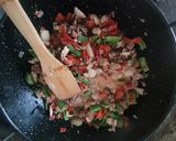 Foto del paso 2 de la receta: Spaghetti con carne picada y verduras