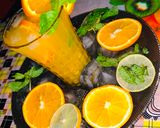 A picture of step 5 of Orange lemonade.