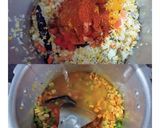 A picture of step 4 of Vegetabale Daliya Khichdi.
