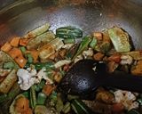 A picture of step 3 of Ghee Veg Masala Pulao.
