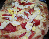 Foto del paso 7 de la receta: Pizza con harina integral y semillas de lino