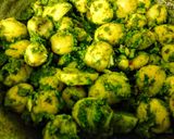 A picture of step 3 of Chutneywale Chote Aloo or Baby Potatoes.