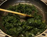 A picture of step 2 of Trieste-Style Creamed Spinach.