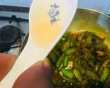 A picture of step 5 of Chilli and grapes Pickle.