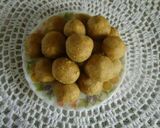 A picture of step 8 of Besan laddu.