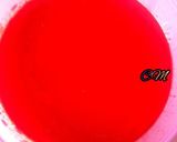 A picture of step 3 of Red velvet cake.
