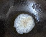 A picture of step 2 of Papad ki sabzi.