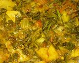 A picture of step 5 of Methi aloo ki sabji.