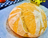 A picture of step 1 of Rustic Italian Crusty Bread.