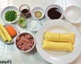 รูปขั้นตอนการทำที่ 1 ของ เต้าหู้ทรงเครื่อง (เต้าหู้น้ำแดง)