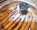Foto langkah ke 10 dari resep Churros saus coklat anti gagal <20rb.