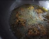 A picture of step 5 of Kothambir vadi (Maharashtrian snack).