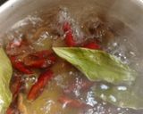 Foto langkah ke 2 dari resep Gulai pucuk ubi jengkol teri.