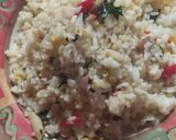 Foto langkah ke 3 dari resep Nasi goreng kemangi.