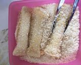 Foto langkah ke 6 dari resep Roti Tawar Goreng Mozarella.