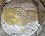 A picture of step 1 of Blueberry Pancakes.