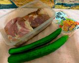 黃瓜夾照燒梅花肉片的食譜步驟4照片