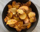 A picture of step 5 of Homemade sweet potato chips | Air fryer.